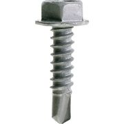 SIMPSON STRONG-TIE Self-Drilling Screw, #10 x 3/4 in, Quik Guard Coated Steel Hex Head Hex Drive XEQ34B1016M